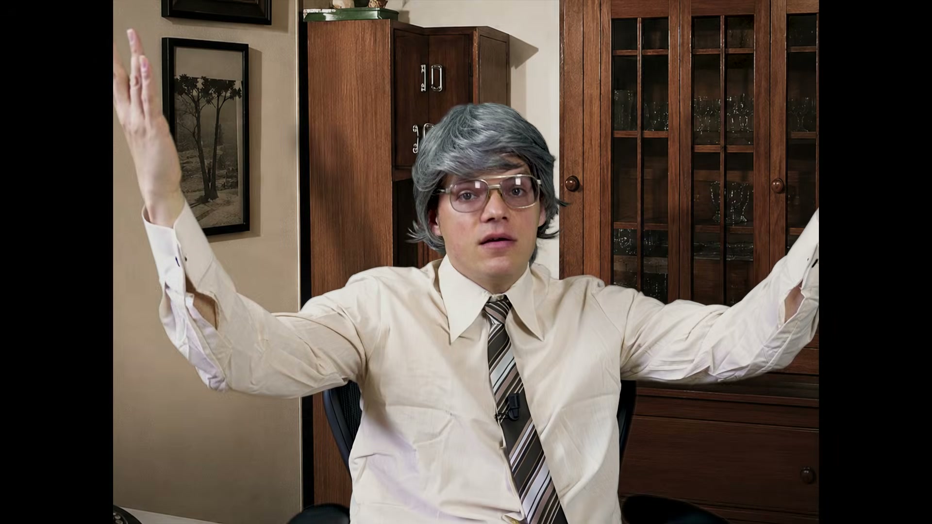 Přednášející říká, že lidé hledají Krista venku