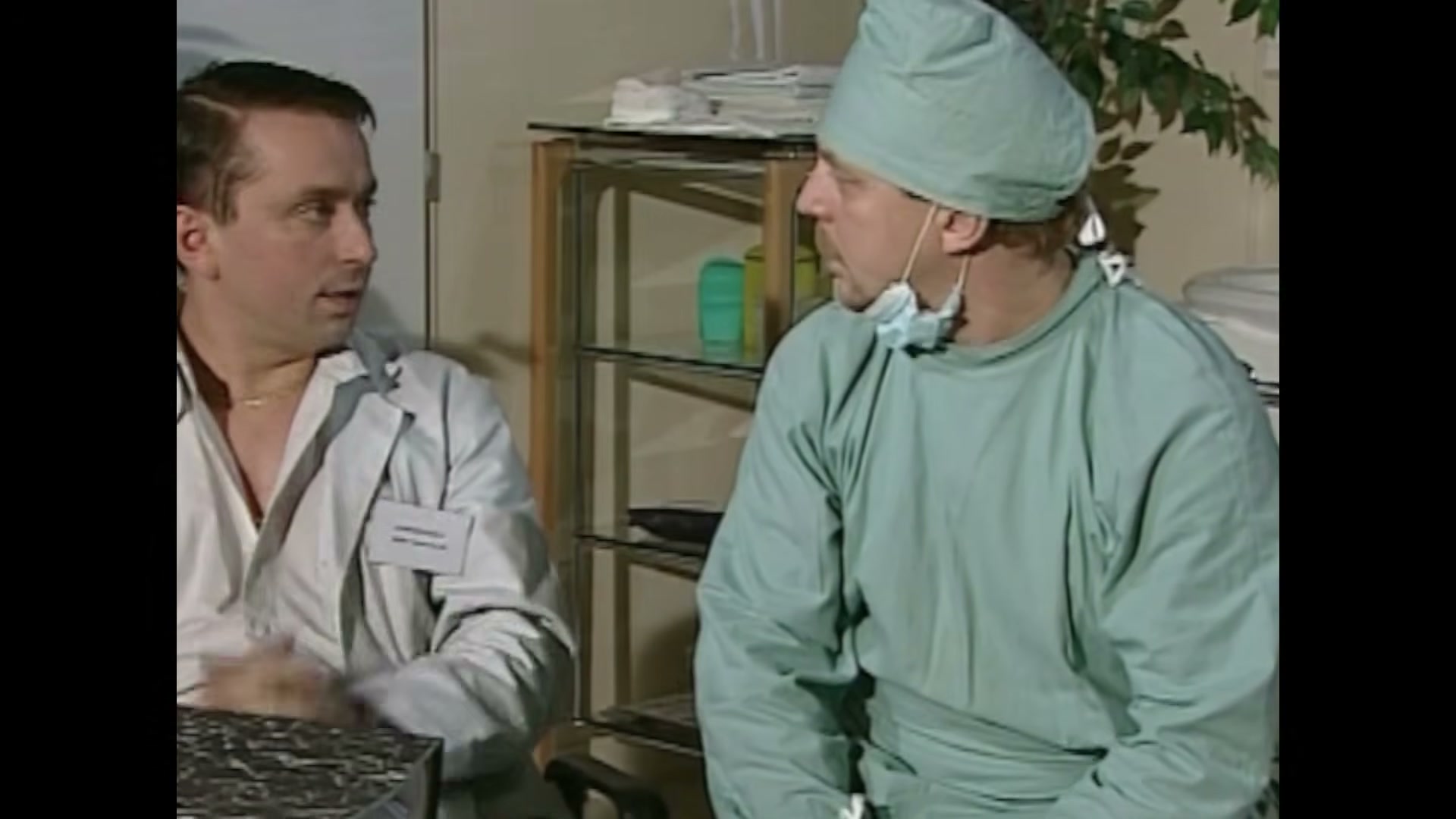 Filmová dvojice pronáší větu to bylo myšleno obrazně